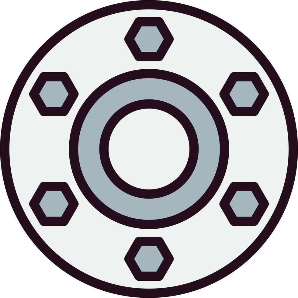 Flange Vector Icon
