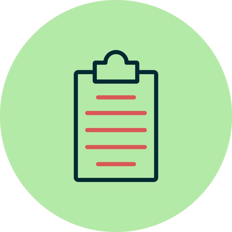 Clipboard Vector Icon