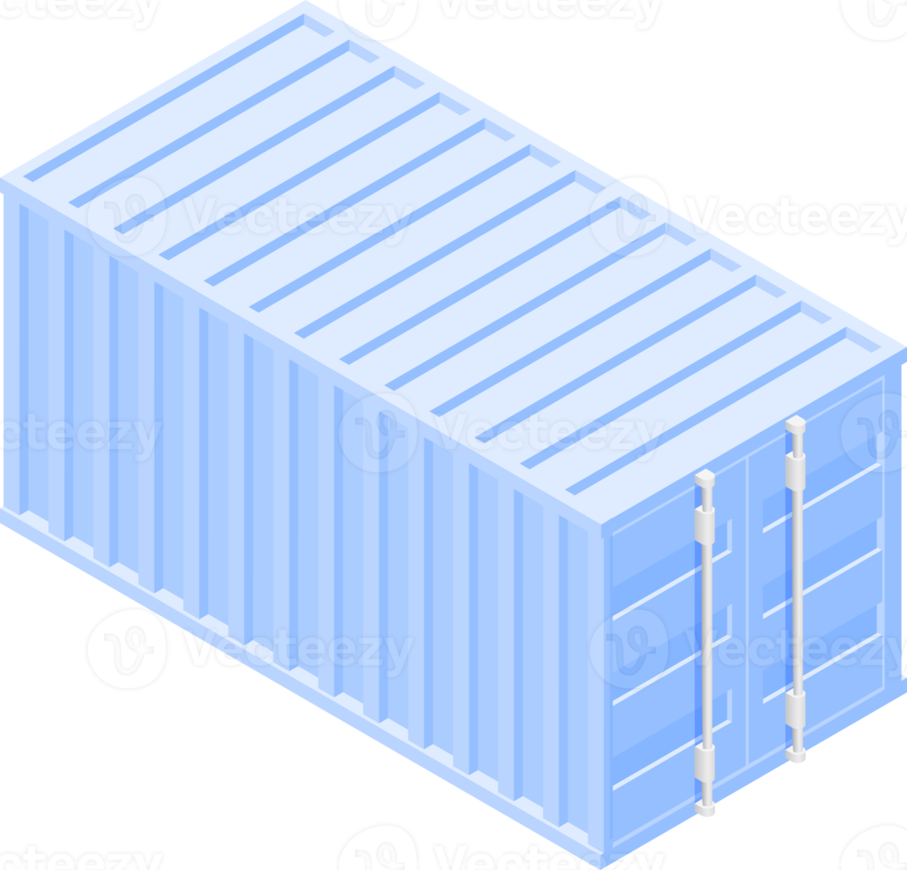 Container isometric symbol png