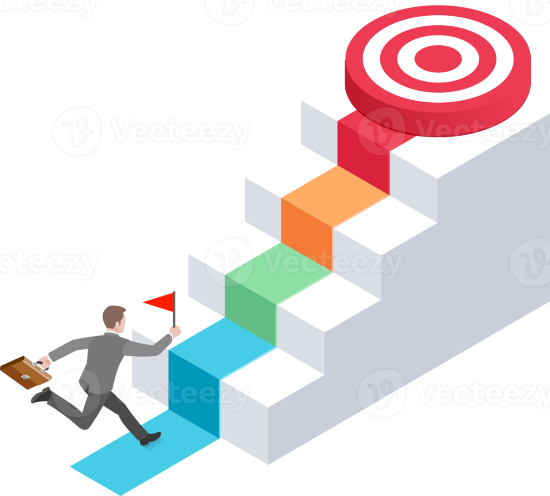 Business Men Run To Target 19617725 PNG business-men-run-to-target-19617725-png