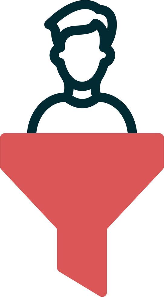 Sales Funnel Vector Icon