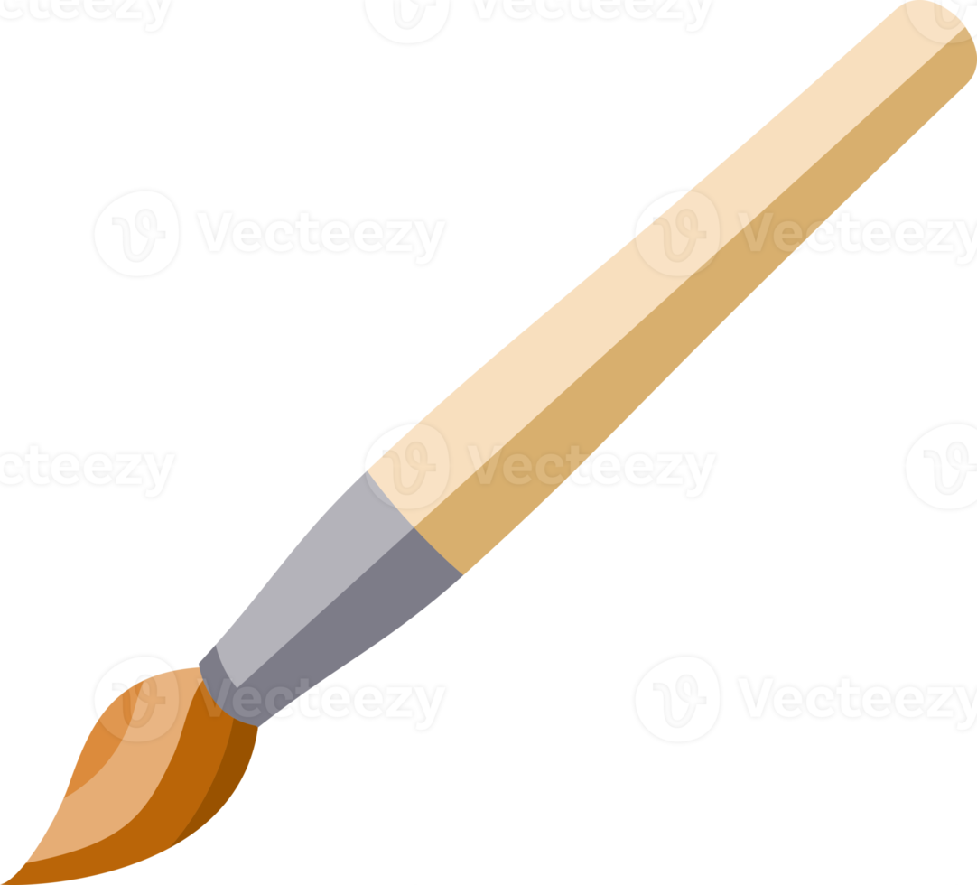 paintbrush flat color png