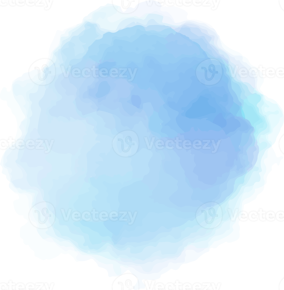 Water color circle banner png