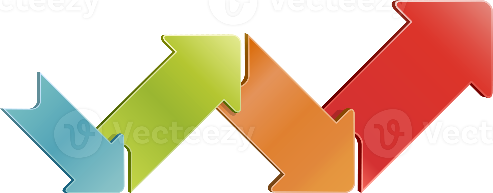 Arrow banner design png