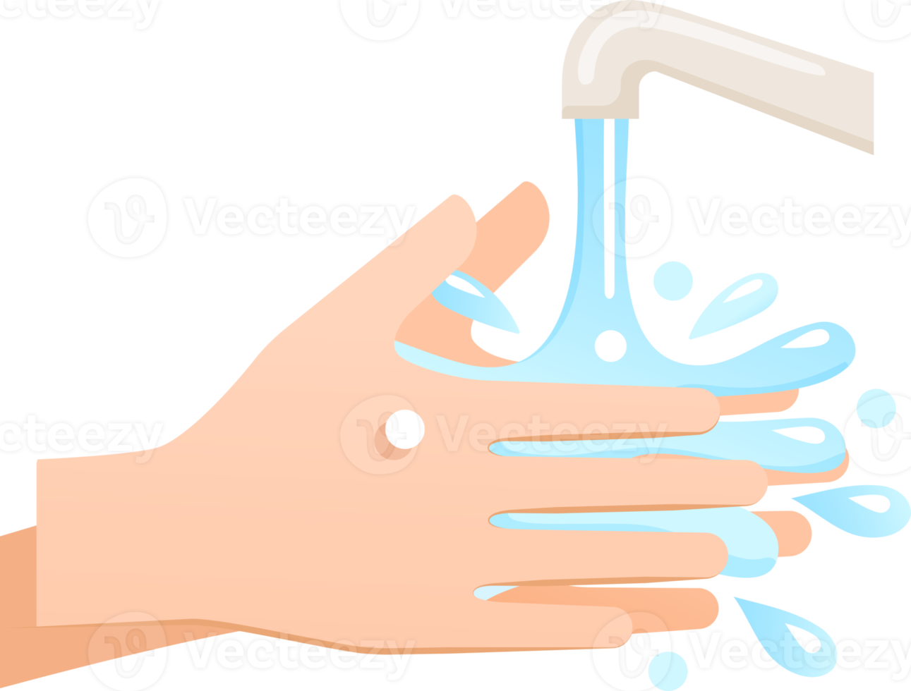 hand washing step png