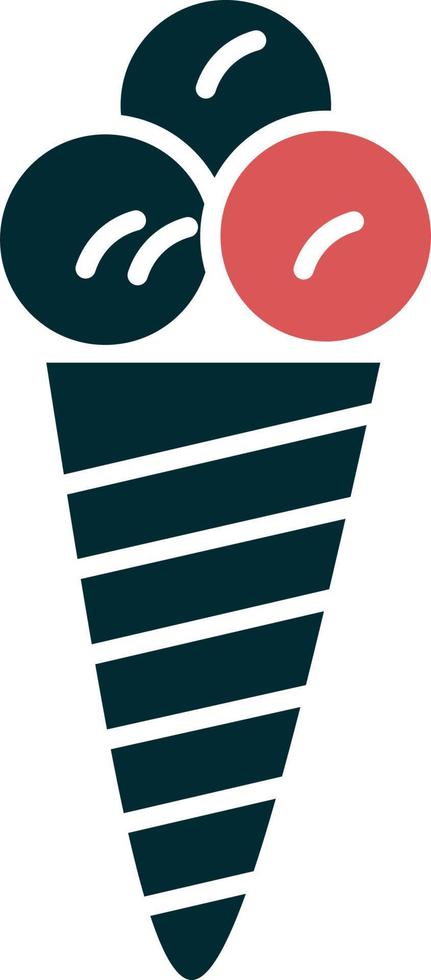 icono de vector de helado