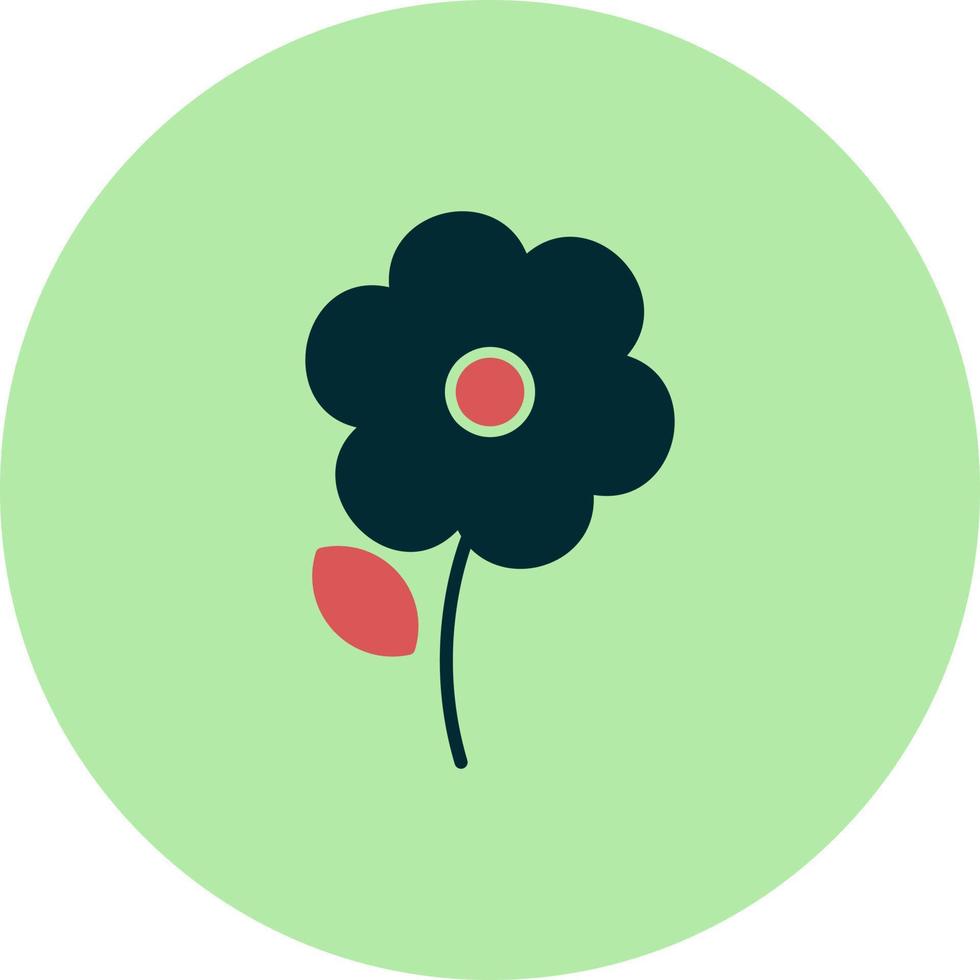 icono de vector de flor