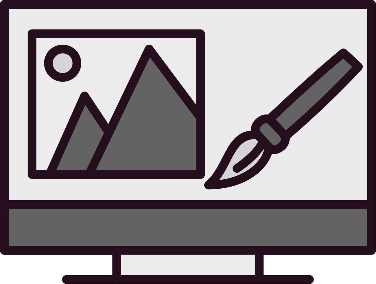 Photo editing Vector Icon 19618113 Vector Art at Vecteezy