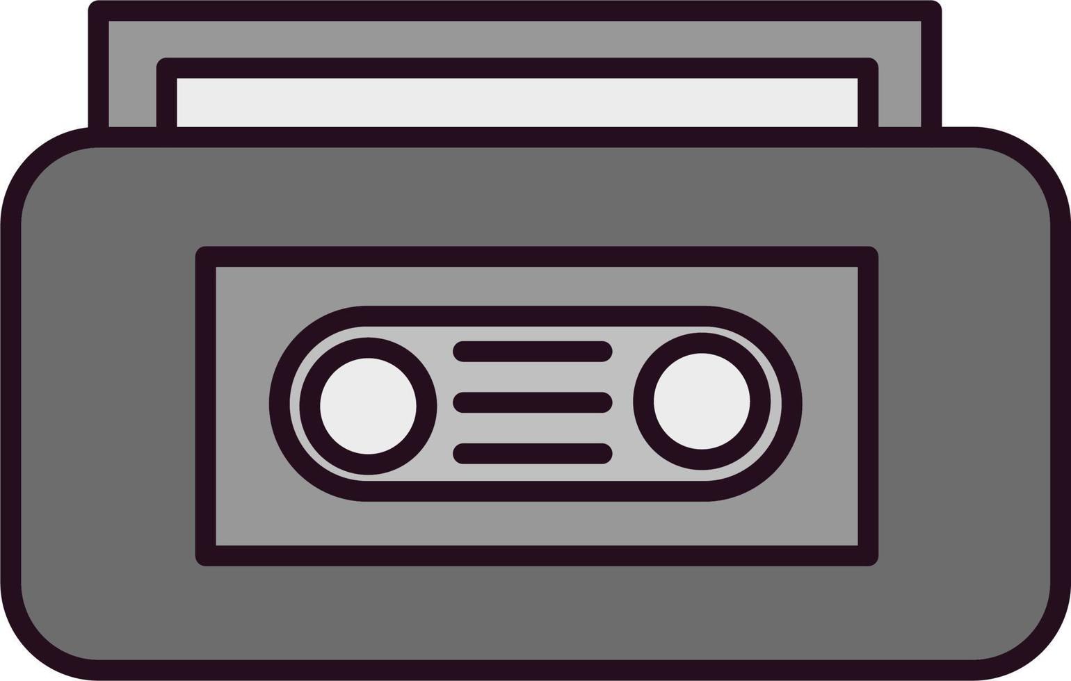 Video tape Vector Icon