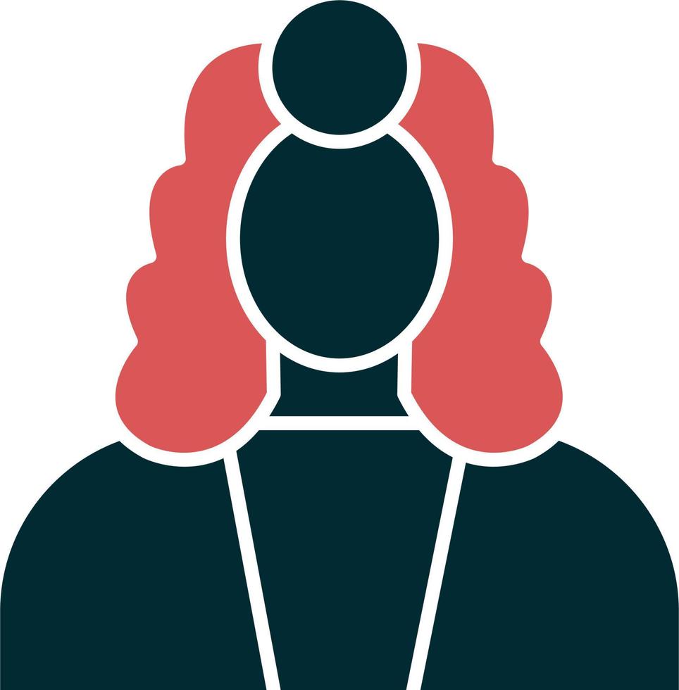 Judge Vector Icon Vector Icon