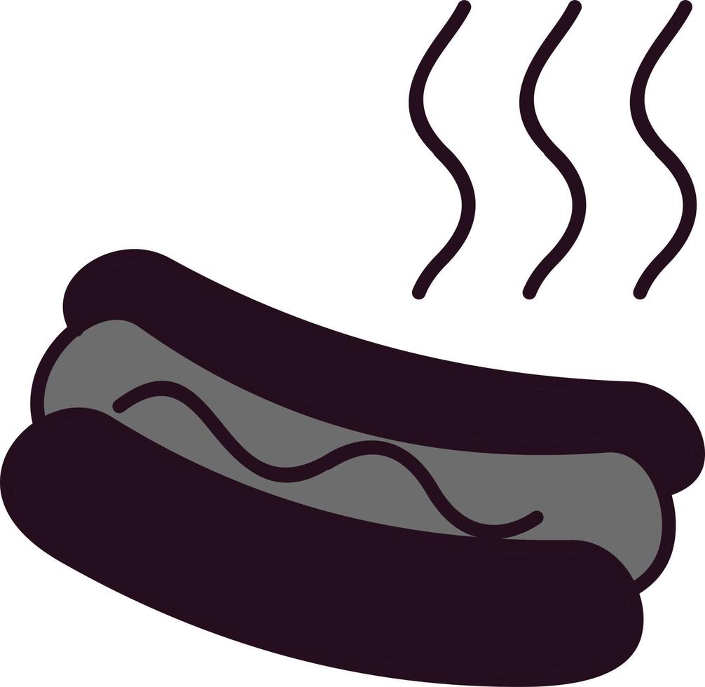 Hot dog Vector Icon