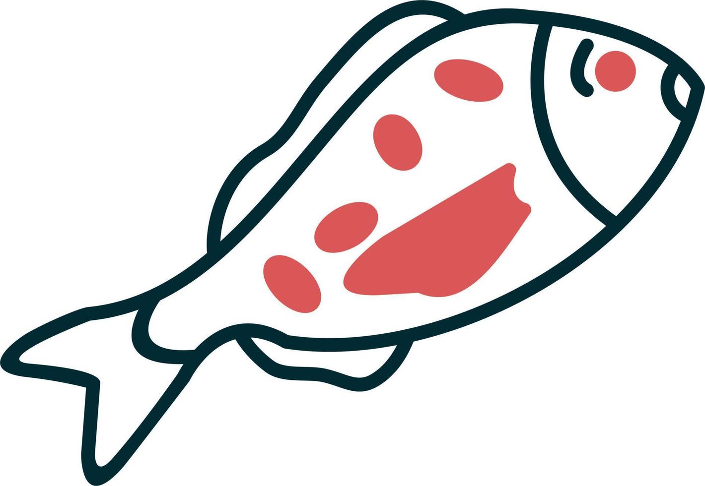 Jew Fish Vector Icon