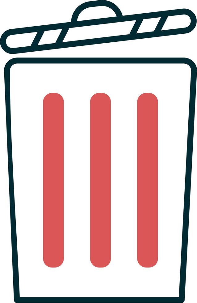 Dustbin Vector Icon