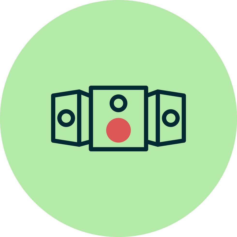 Sound System Vector Icon