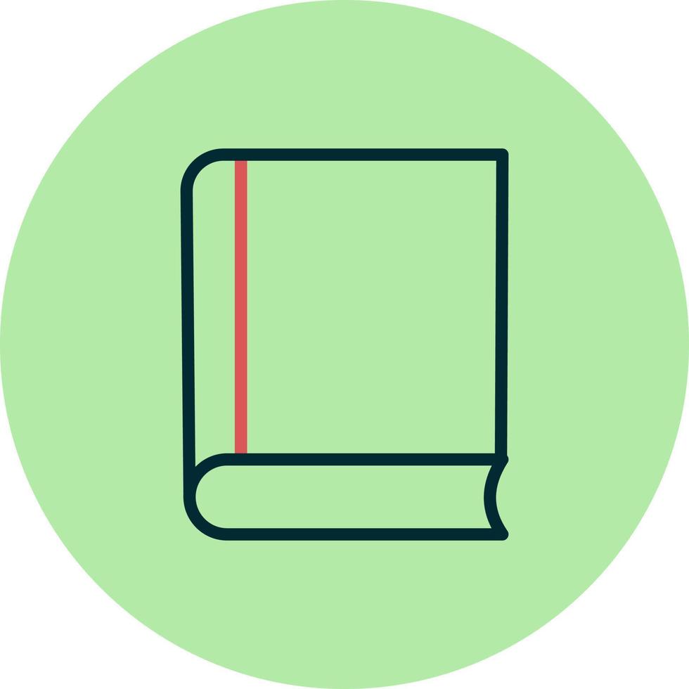 icono de vector de libro