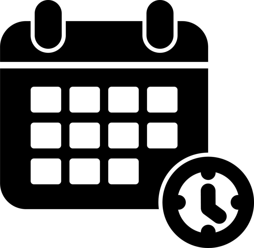Schedule  Vector Icon