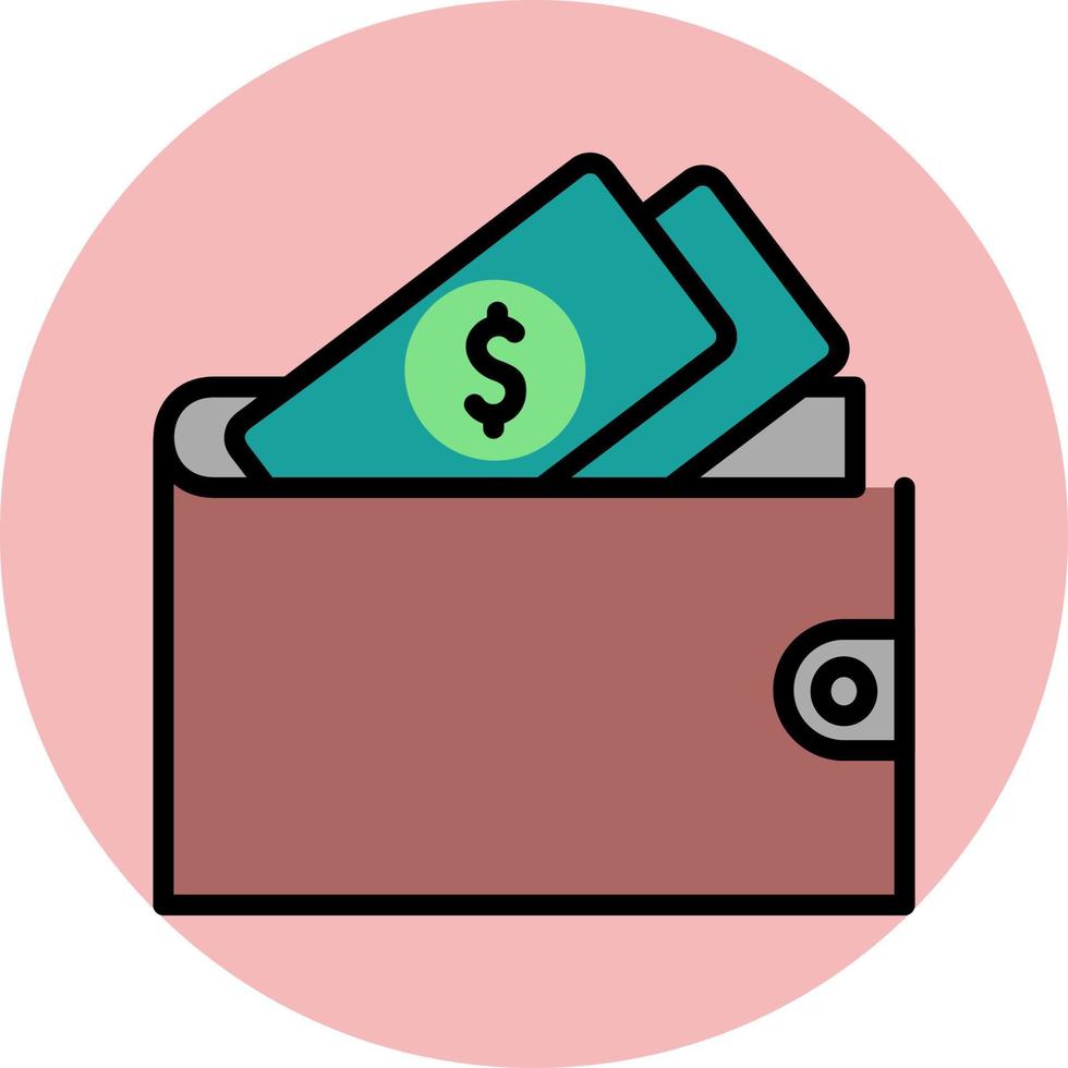 Wallet Vector Icon