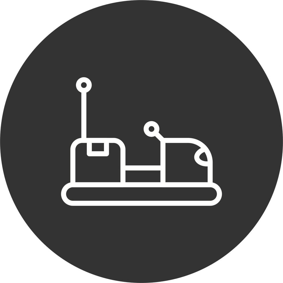 Bumper Car Vector Icon