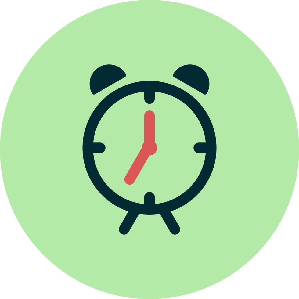 Alarm Clock Vector Icon 19619051 Vector Art at Vecteezy
