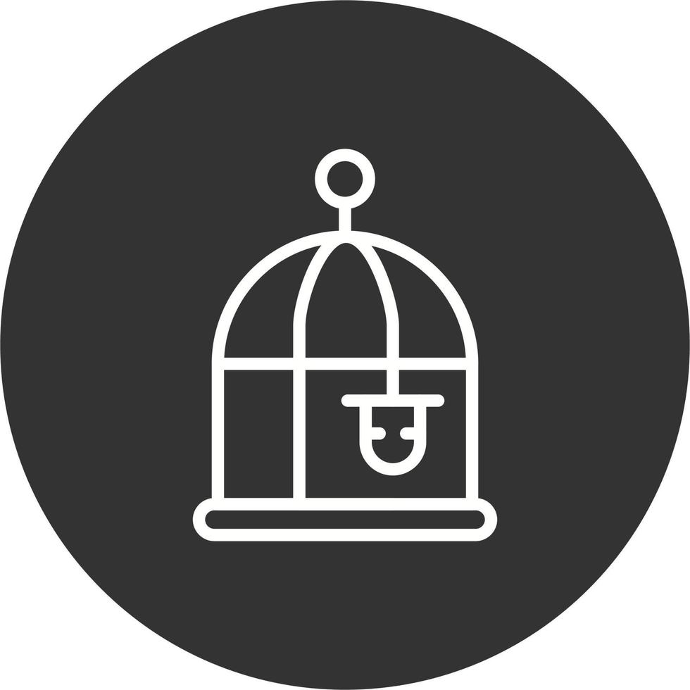 Bird Cage Vector Icon