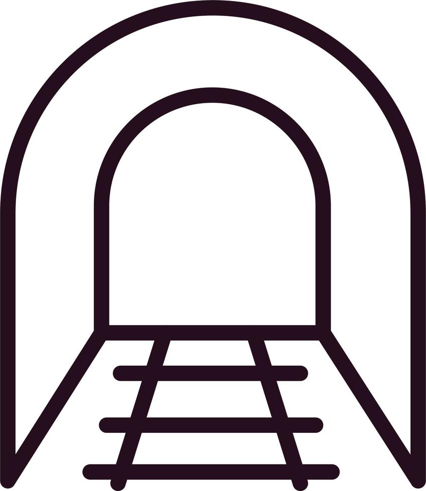 Tunnel Vector Icon