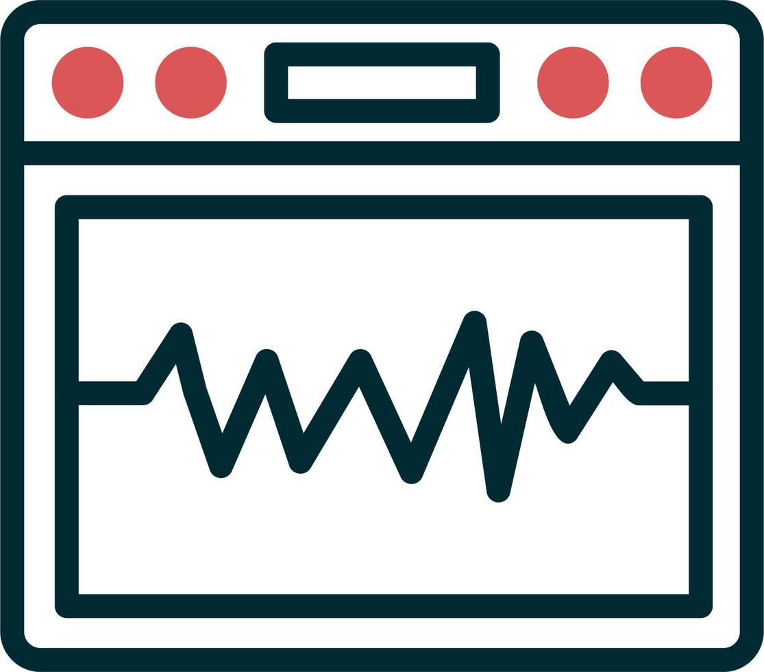 Seismograph Vector Icon