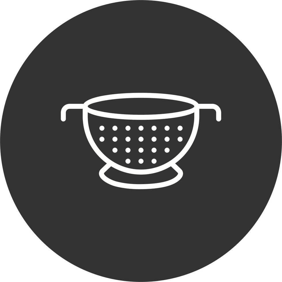 Colander Vector Icon