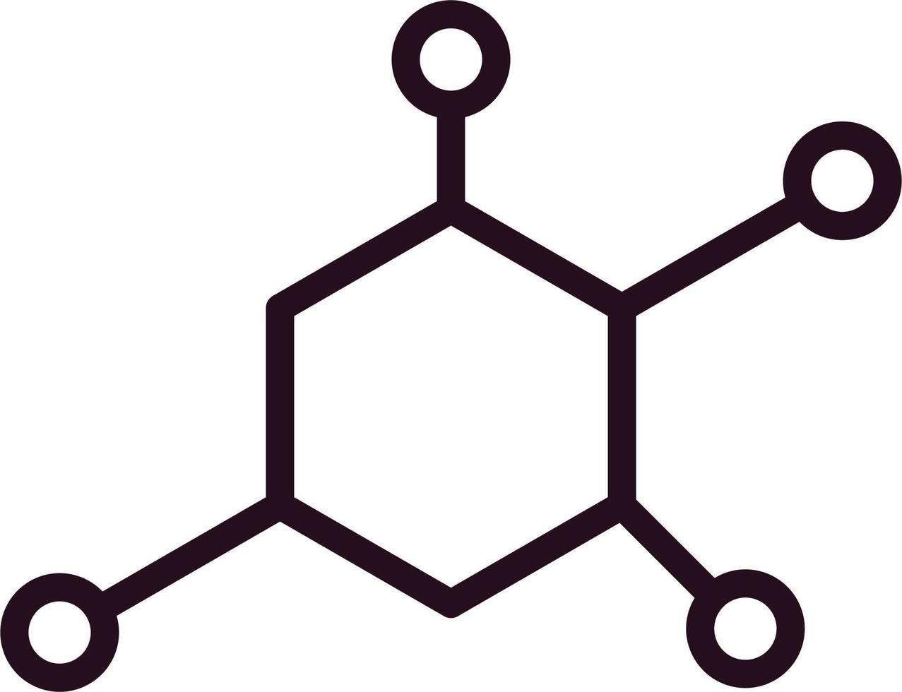 Molecule Vector Icon