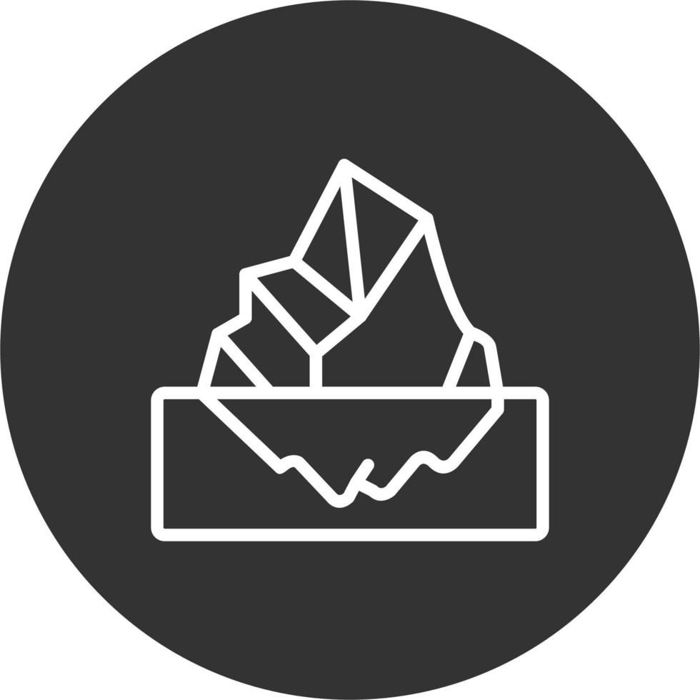 Iceberg Vector Icon