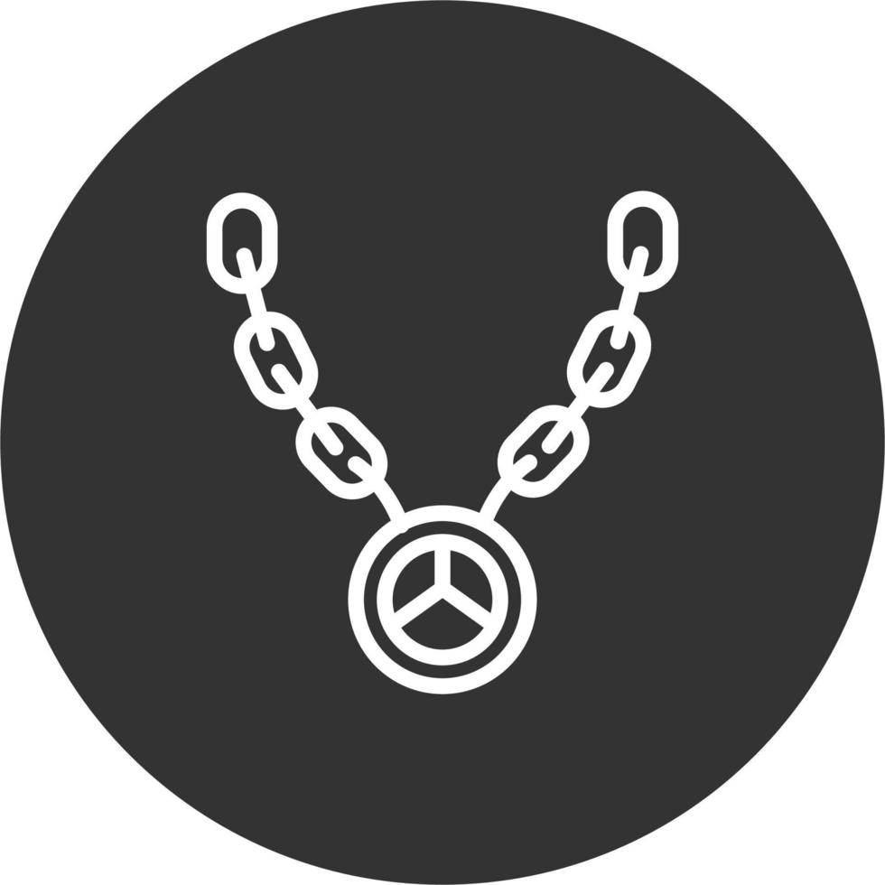 Hip Hop Necklace Vector Icon