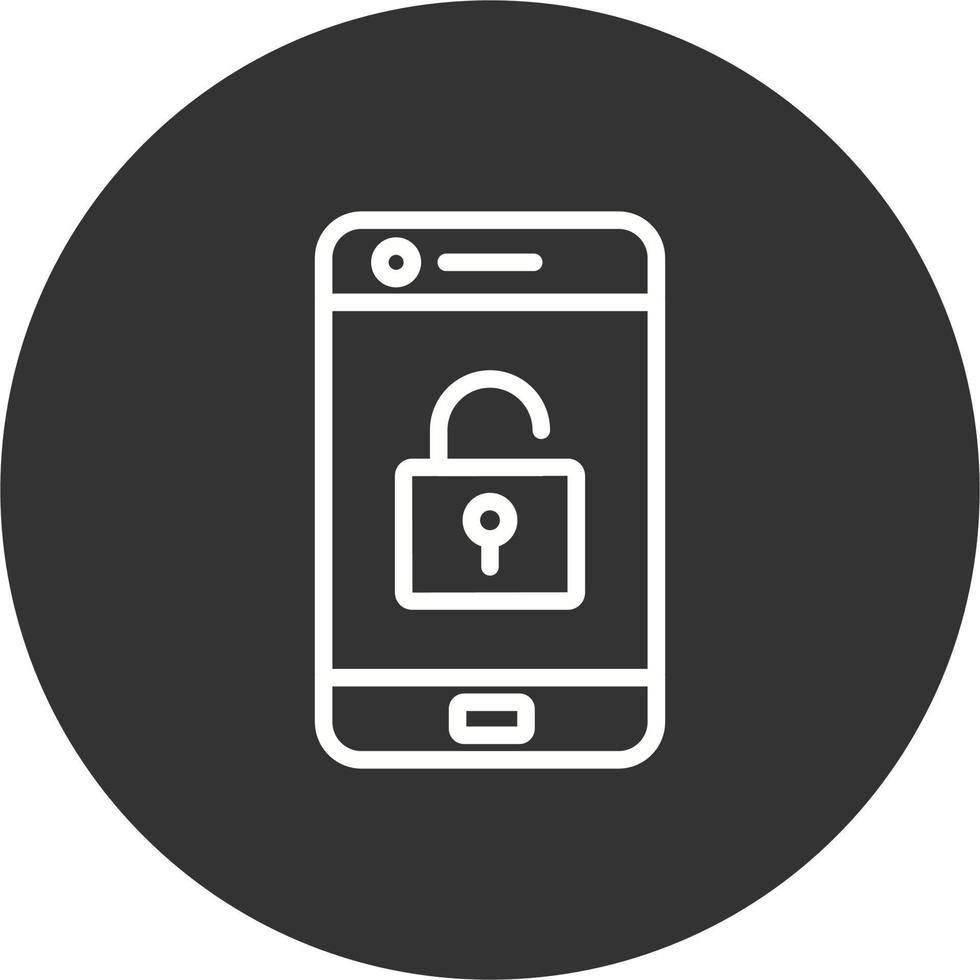 Mobile Unlock Vector Icon