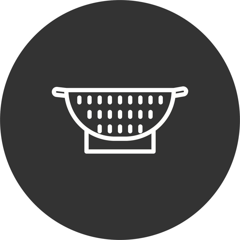 Colander Vector Icon