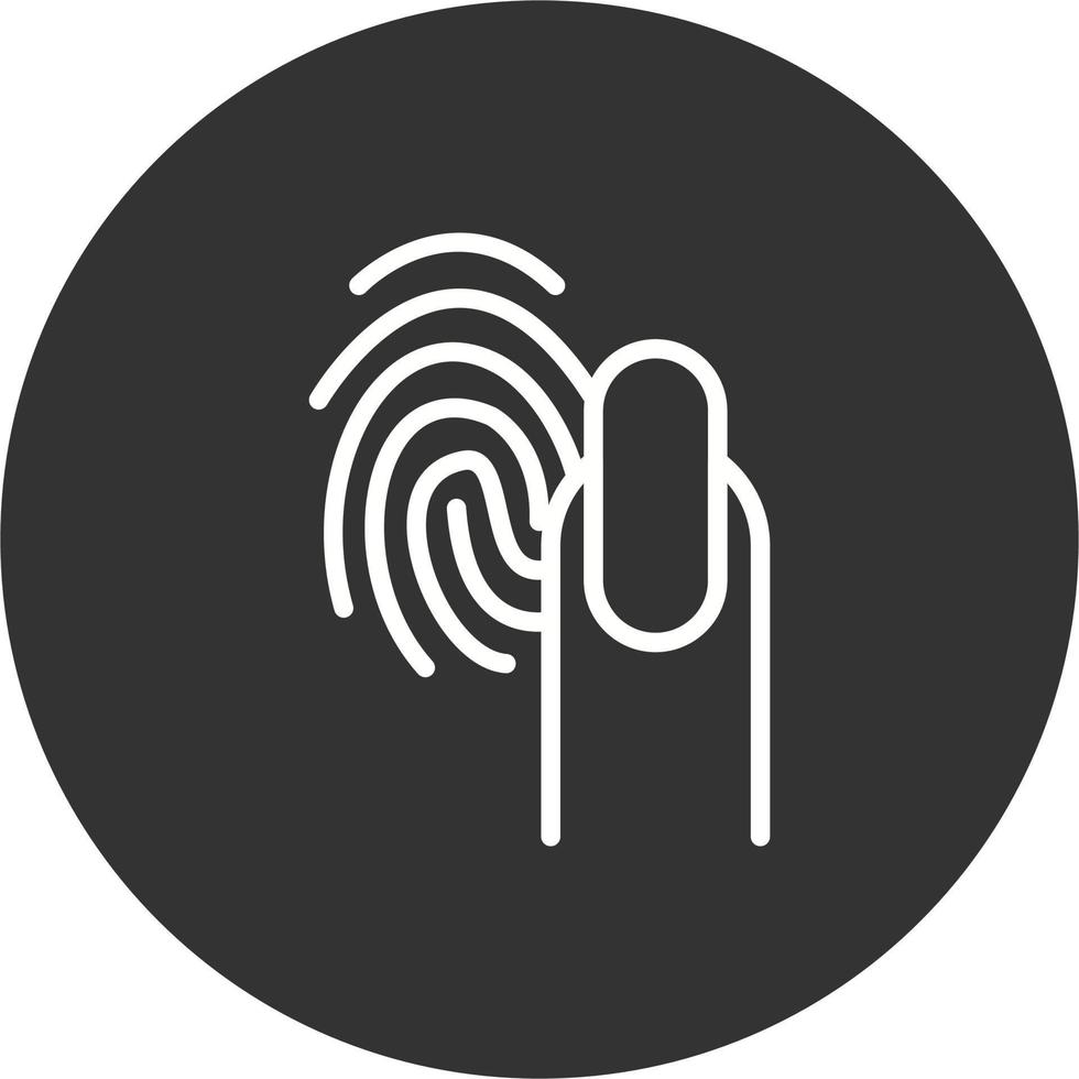 Touch Id Vector Icon