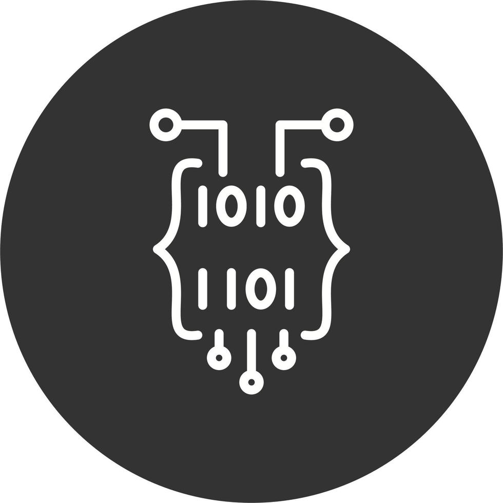 Binary Code Vector Icon