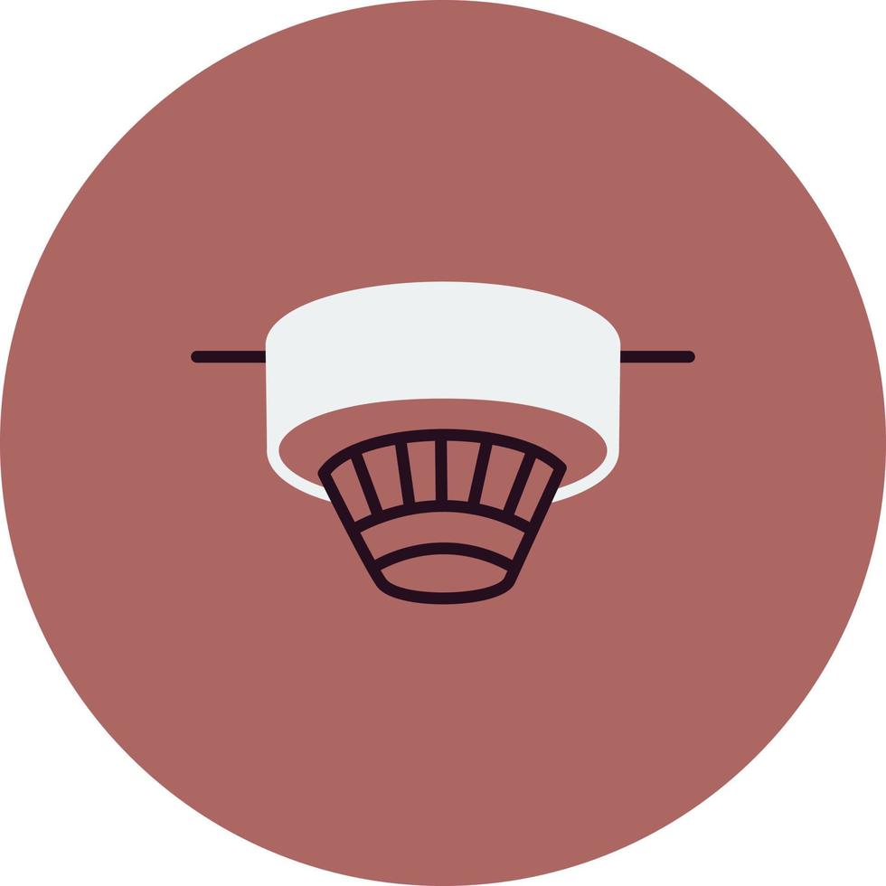 Smoke detector Vector Icon