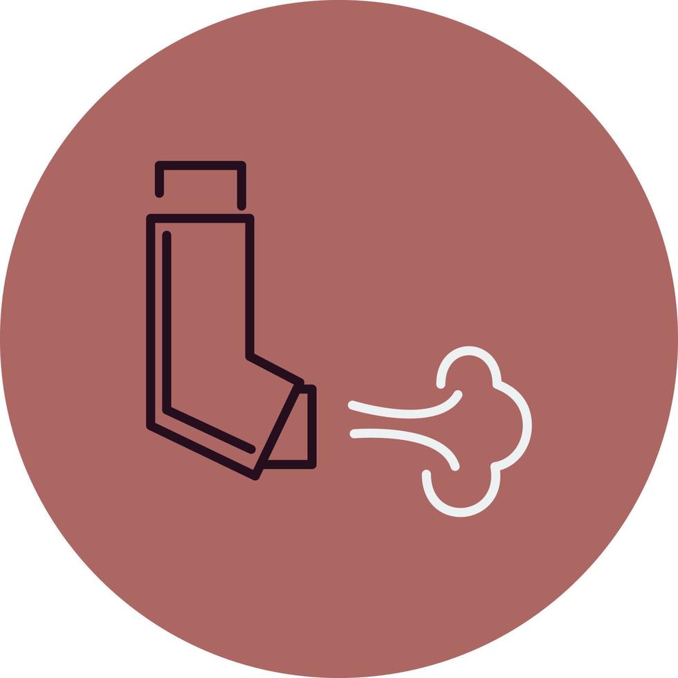 Inhaler Vector Icon