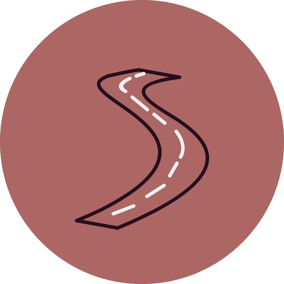 Road Vector Icon