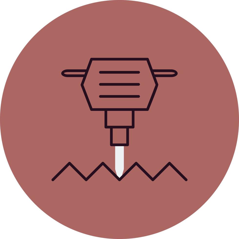 Jackhammer Vector Icon