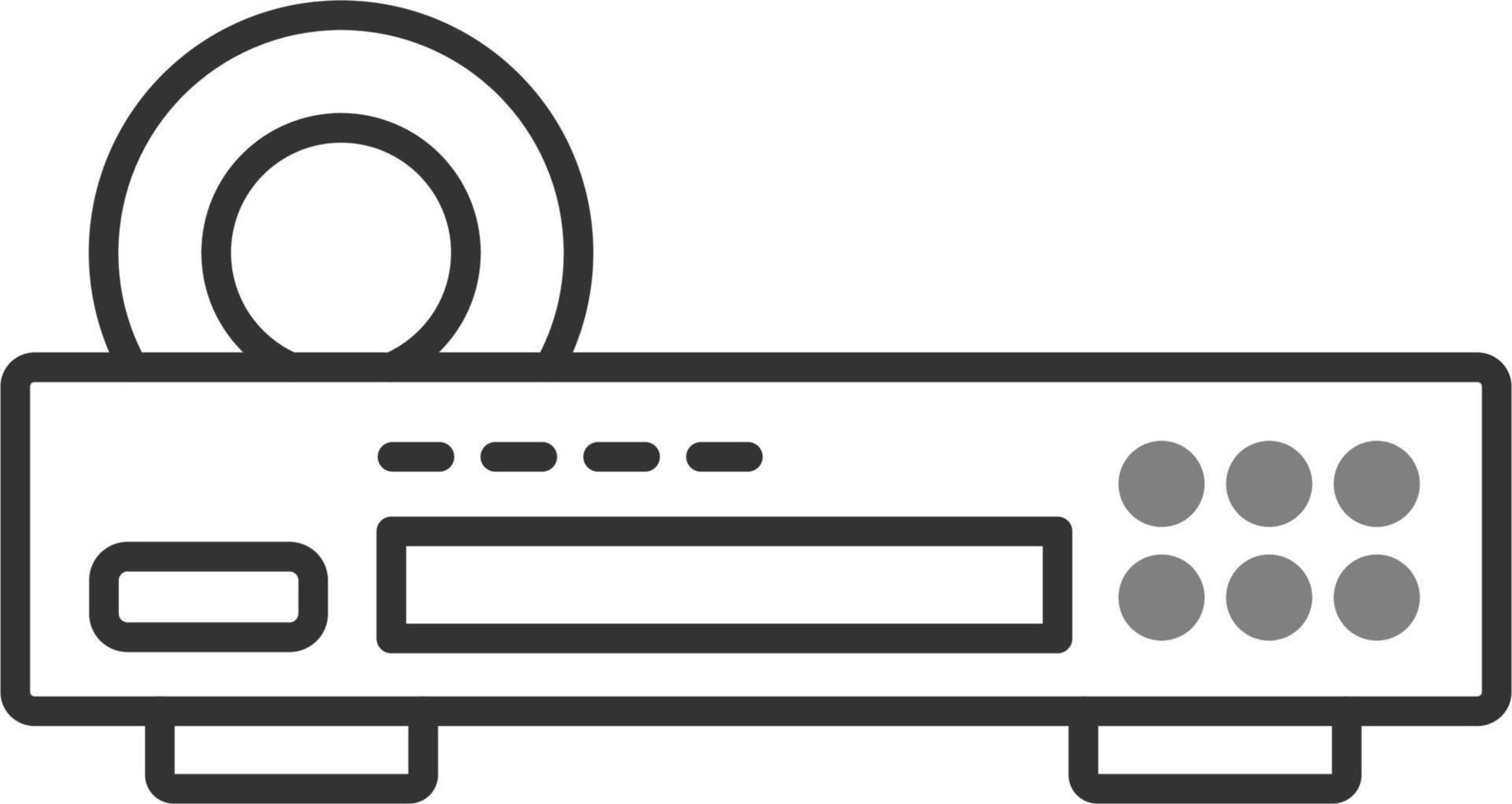 Dvd player Vector Icon