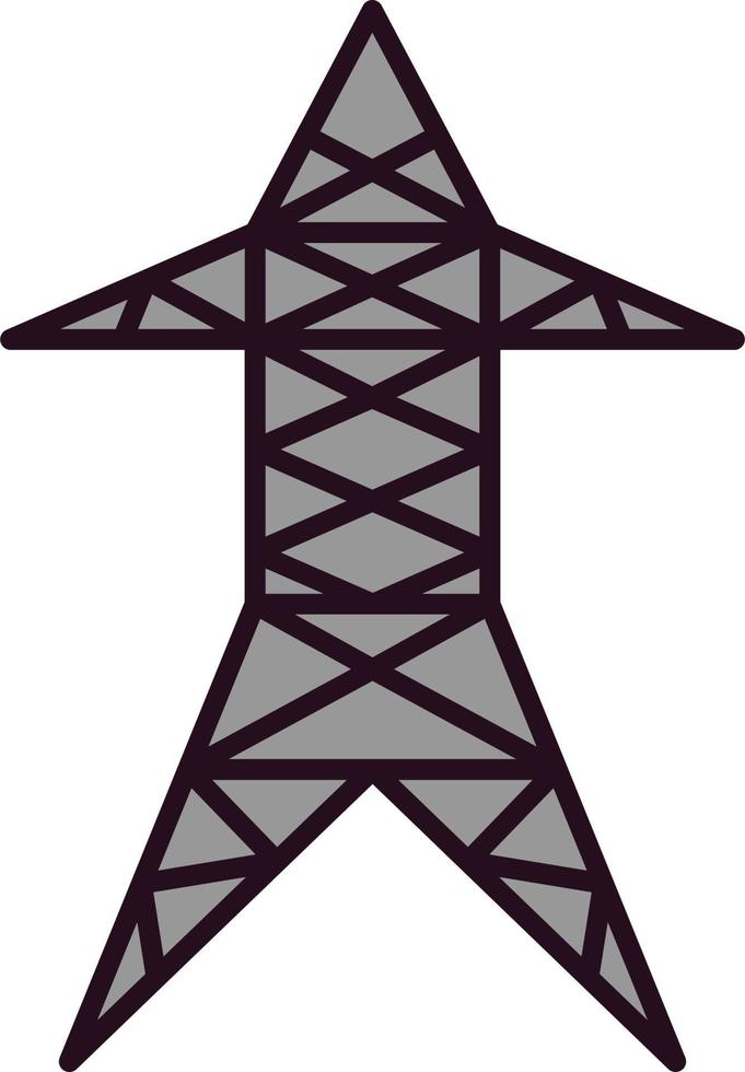 Electric Tower Vector Icon