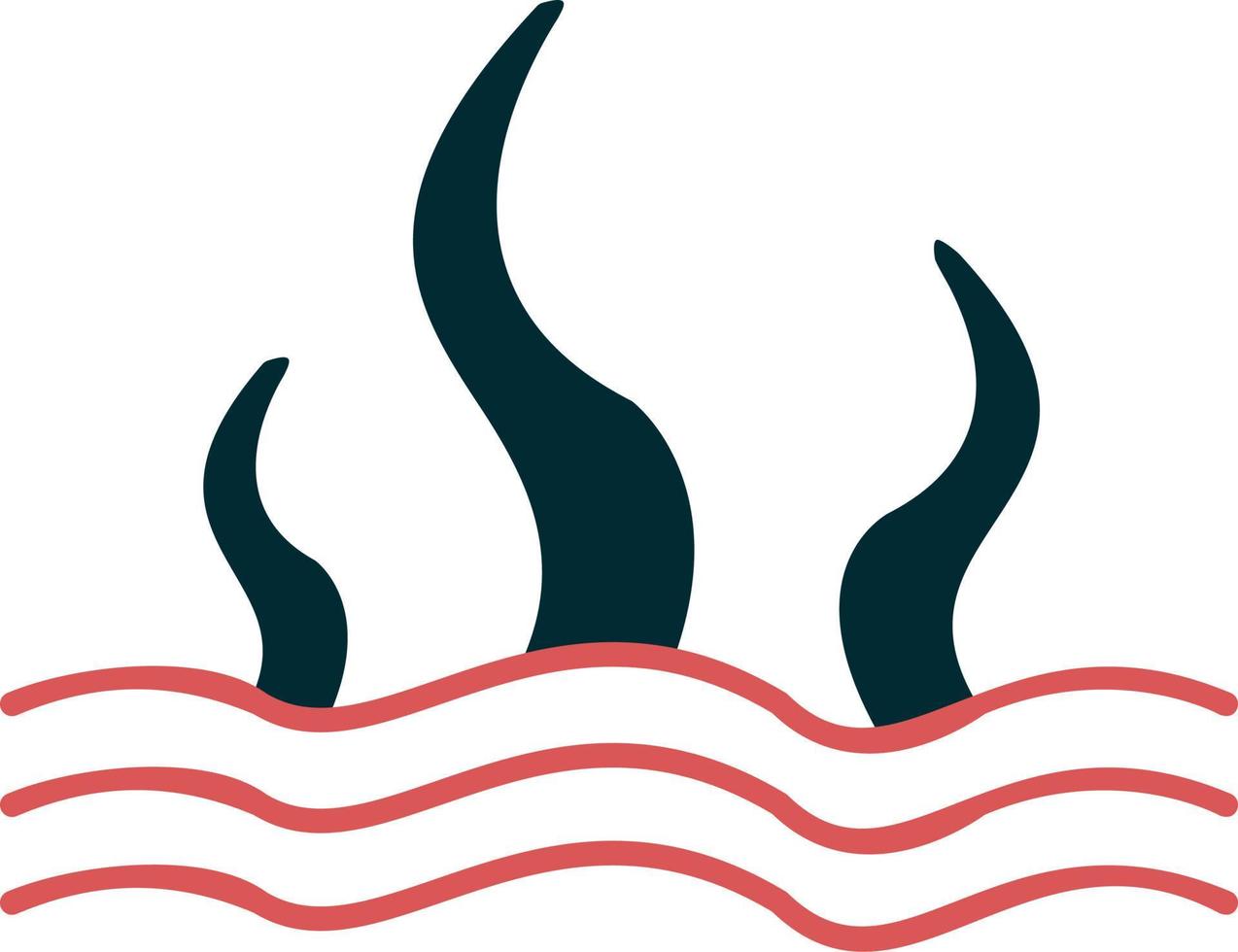 Sea Weed Vector Icon
