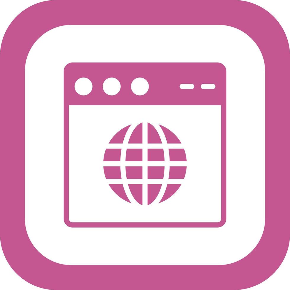 Web Browser Vector Icon