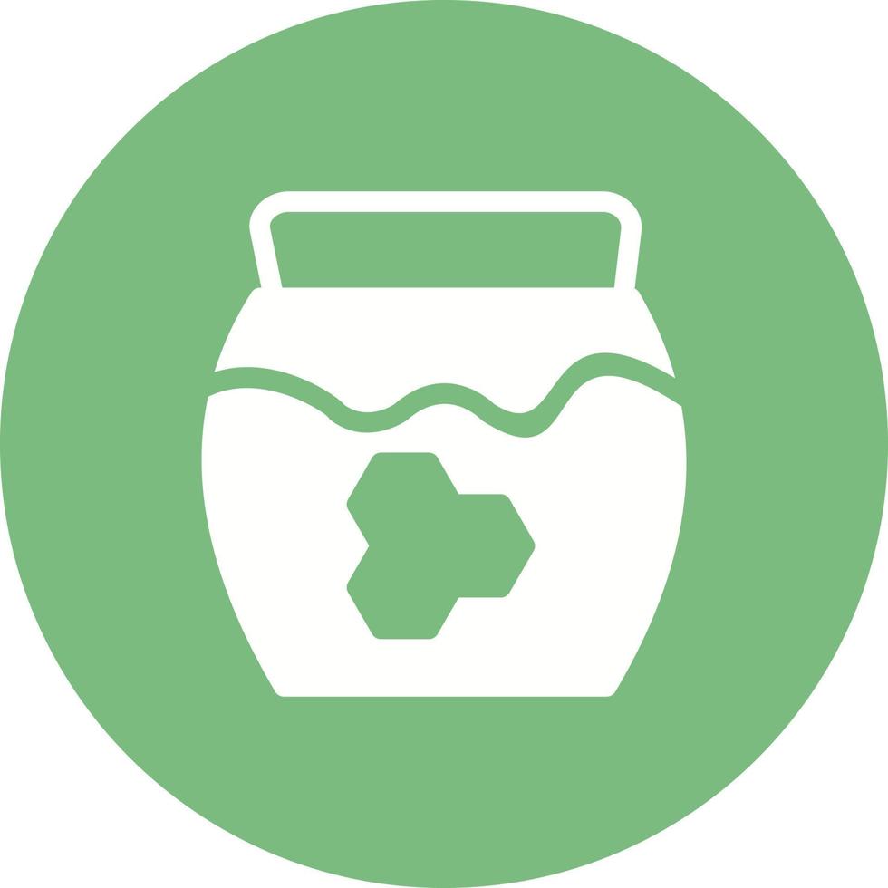 Honey Jar Vector Icon