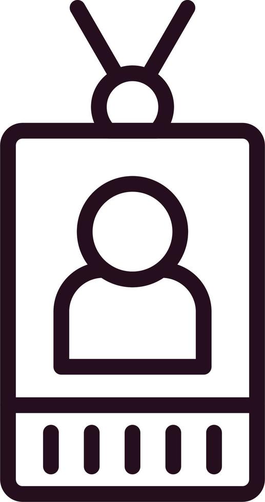 Press Pass Vector Icon