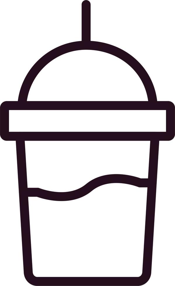 Milkshake Vector Icon