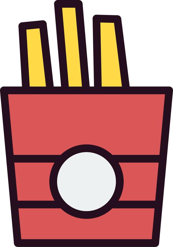 French Fries Vector Icon
