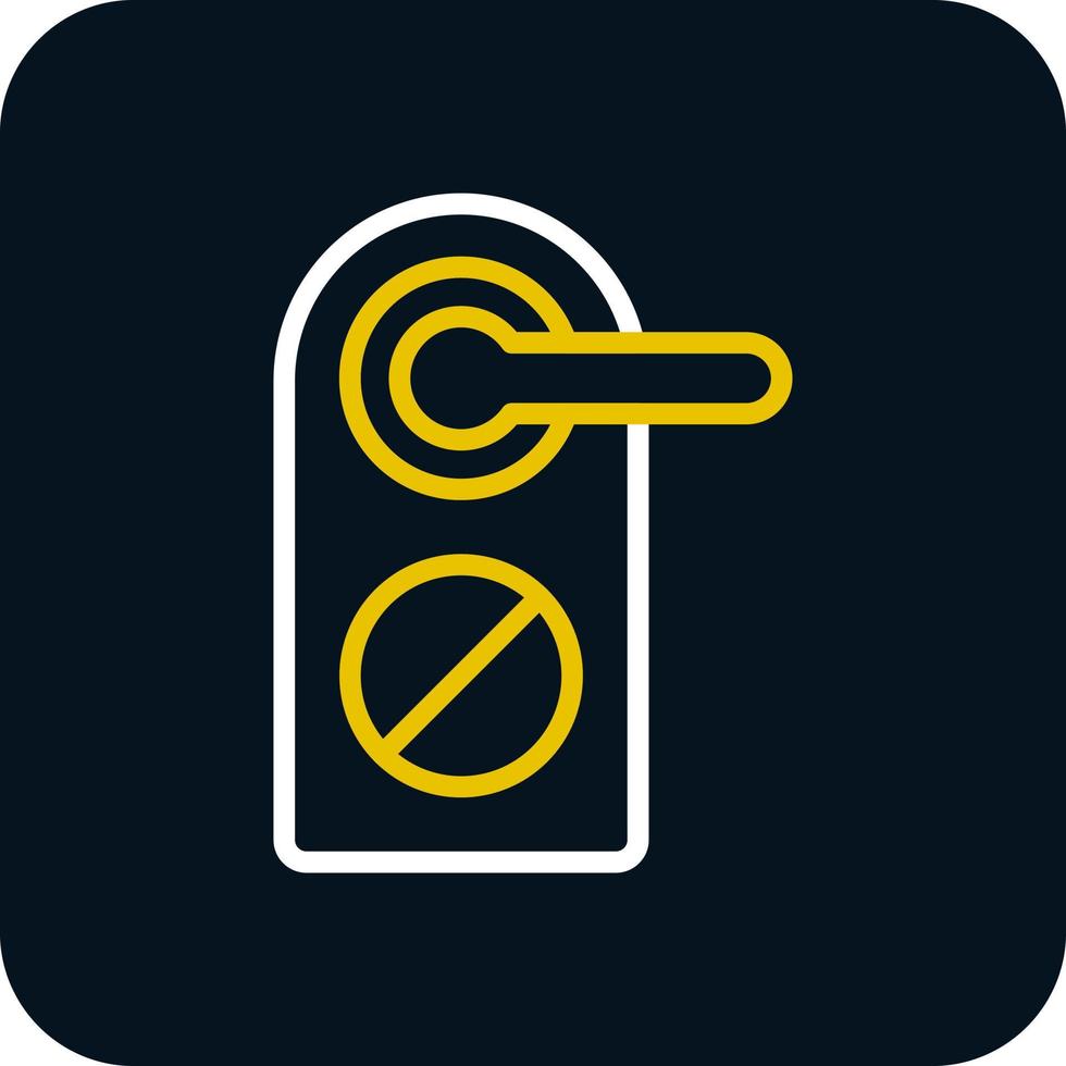 Do Not Disturb Vector Icon