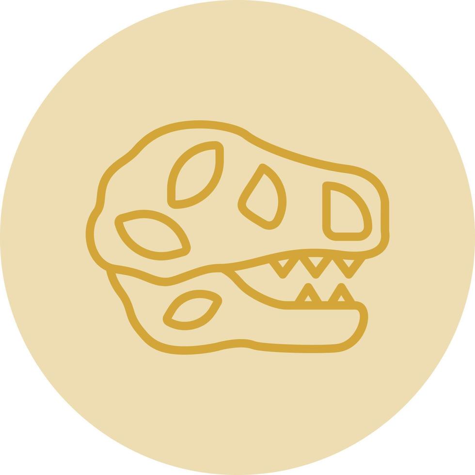 Tyrannosaurus Vector Icon