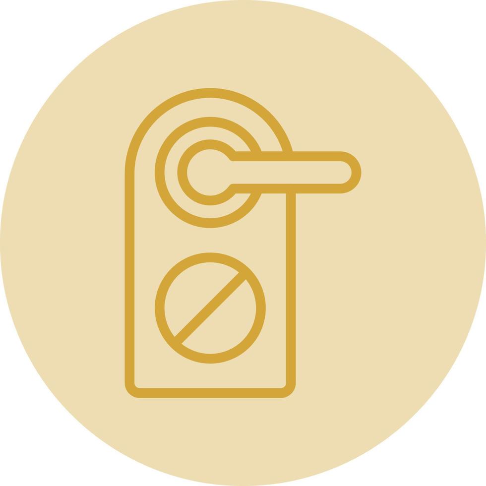 Do Not Disturb Vector Icon