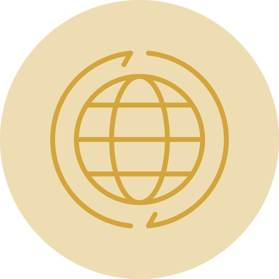 Worldwide Vector Icon